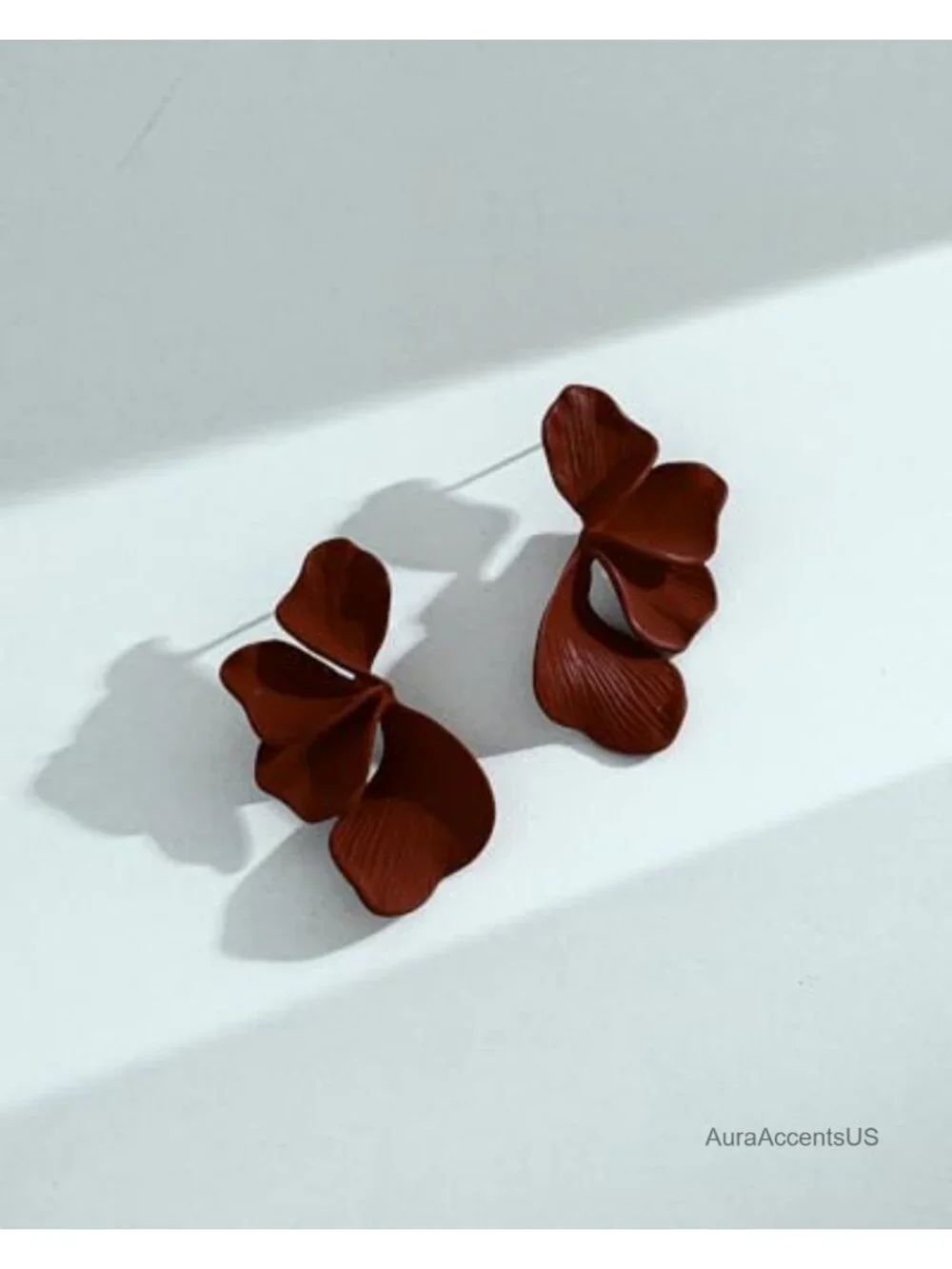 Lightweight Chunky Floral Dangle Earrings for Women Boho Statement Jewelry Gift